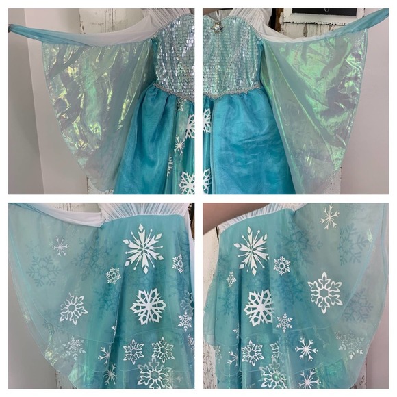 Disney Costumes Disney Store Exclusive Frozen Deluxe Elsa Costume
